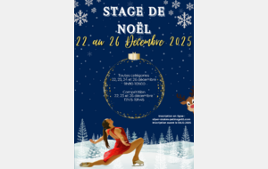 Stages Noël 2025