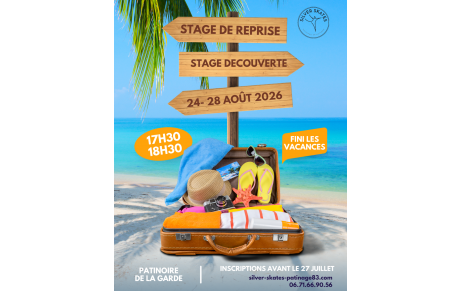 STAGE DE REPRISE - AOÛT 26